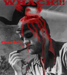Richard Childers mobbing image #6 - Richard Childers being struck in the skull with s metal bat